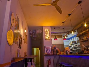 The venue  at Modoki Funky Roll in Barcelona