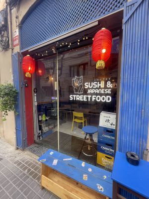 Outside  at Modoki Funky Roll in Barcelona