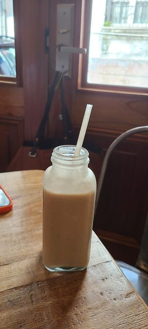 Smoothie Chunky monkey  at The Vegan Shack in Panama City