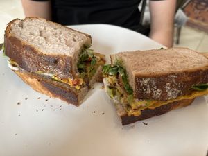 Breakfast Sandwich   at The Vegan Shack in Panama City
