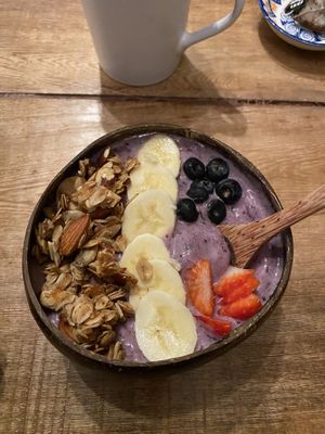 Wild Berry Smoothie Bowl  at The Vegan Shack in Panama City