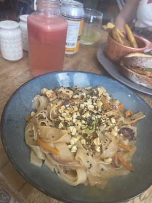 Satay Noodles  at The Vegan Shack in Panama City
