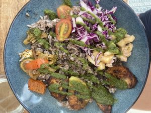 Abundance bowl  at The Vegan Shack in Panama City