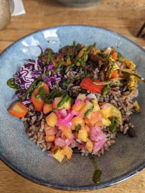 Abundance bowl at The Vegan Shack in Panama City