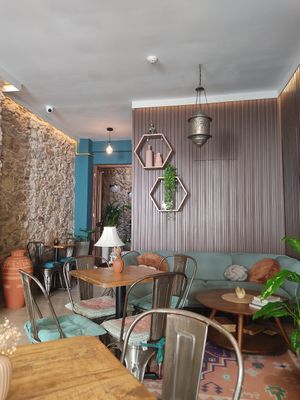 Interior at The Vegan Shack in Panama City