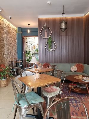 Interior at The Vegan Shack in Panama City