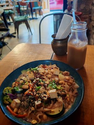 Om bowl at The Vegan Shack in Panama City