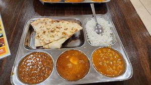 $9.9 all you can eat Vegan Thali. at Om Vegetarian Tarneit in Tarneit