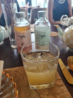 Kombucha is always a favourite of mine. at Bangkok Trading Post Bistro & Bar in Bangkok