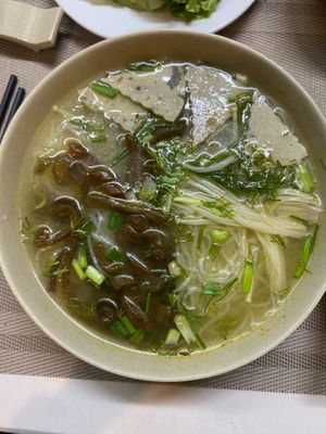 Bun tao chile   at Loving Hut Chay Hoàng Kim 99 in Ha Long