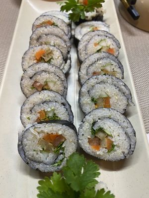 Sushi  at Loving Hut Chay Hoàng Kim 99 in Ha Long