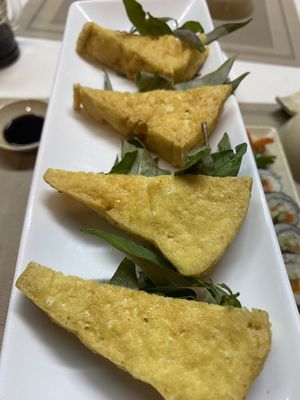 Lemon friend tofu   at Loving Hut Chay Hoàng Kim 99 in Ha Long