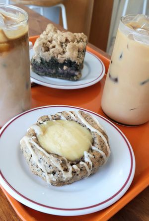 Earl Gray Lemon Cheese cookie at Bronto Vegan - 브론토 in Seoul