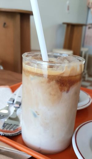 Soy Latte at Bronto Vegan - 브론토 in Seoul