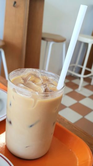 Vanilla Latte at Bronto Vegan - 브론토 in Seoul