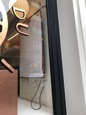 Menu  at La Maison du Mochi - Legendre in Paris