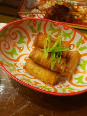 Lumpia's with soy protein at Cosmic Siargao in Siargao