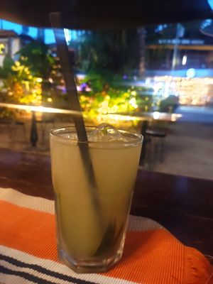 Lemonade and cucumber #Veganuary at Cosmic Siargao in Siargao