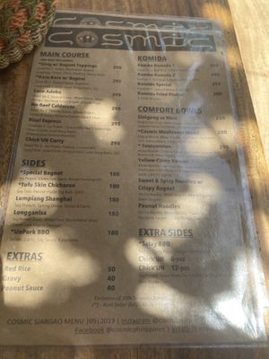   at Cosmic Siargao in Siargao