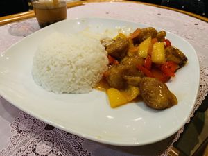 Sweet-and-sour rice  at ZenV Garden  in Gloucester