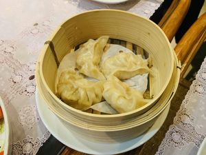 Vprawn dumpling  at ZenV Garden  in Gloucester