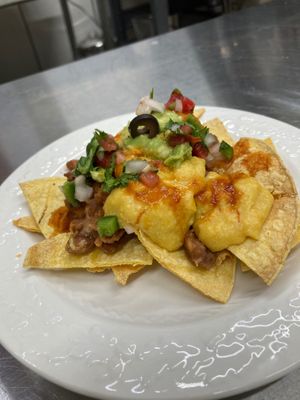 Nachos at Good Wishes Cafe in Shreveport