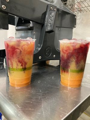 Cold pressed juice. It’s called the “ combo yo” at Good Wishes Cafe in Shreveport