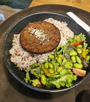 Hamburger Steak with rice ~28/4/24 at Hejo Eatery in Bandung