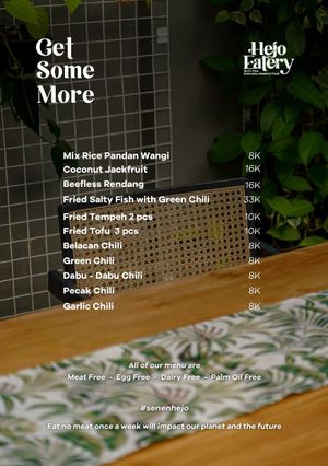 Get Some More at Hejo Eatery in Bandung