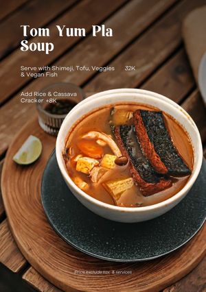 Tom Yum Pla Soup at Hejo Eatery in Bandung