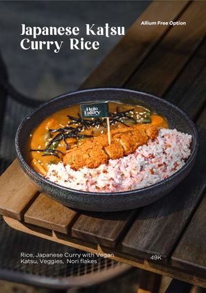 Japanese Katsu Curry Rice at Hejo Eatery in Bandung