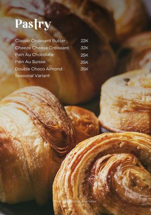 Pastry at Hejo Eatery in Bandung