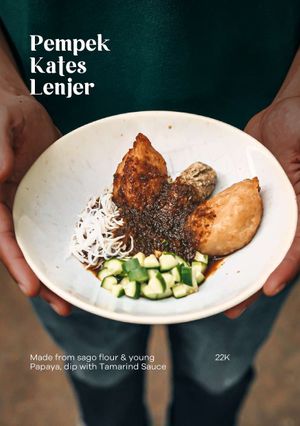 Pempek Kates Lenjer at Hejo Eatery in Bandung