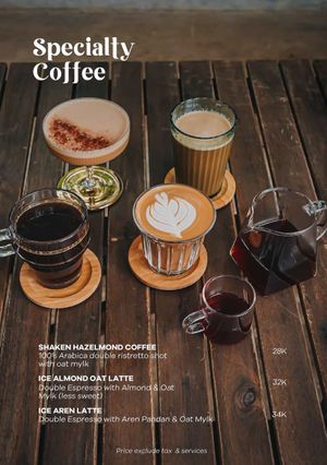 Specialty Coffee at Hejo Eatery in Bandung