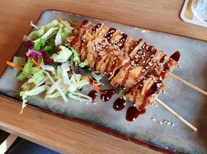 V7.  YAKITORI at Vegan Living in Magdeburg