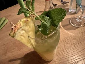 lemonade  at Vegan Living in Magdeburg