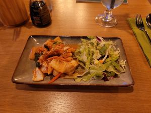 V6 Herbstbeet (Kimchi Sccharf) at Vegan Living in Magdeburg