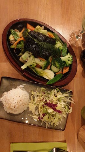 Algae fillét. at Vegan Living in Magdeburg