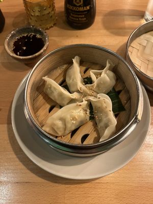 Dumplings  at Vegan Living in Magdeburg
