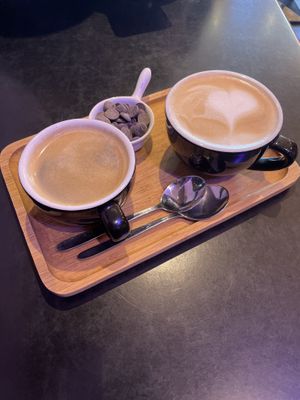 Cappuccino   at Chocolate Bar Brugge in Bruges