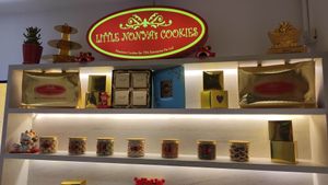 Gift boxes packaging at Little Nonya's Cookies & Cuisine in Central Singapore