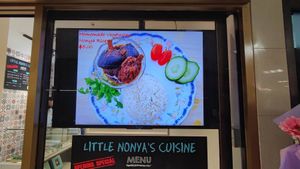 Vegetarian Nonya Buah Keluak Rice at Little Nonya's Cookies & Cuisine in Central Singapore