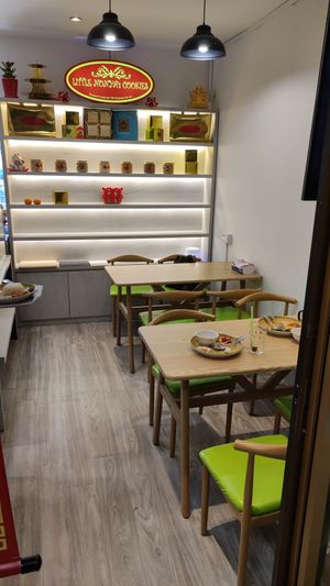 Small cosy cafe at Little Nonya's Cookies & Cuisine in Central Singapore