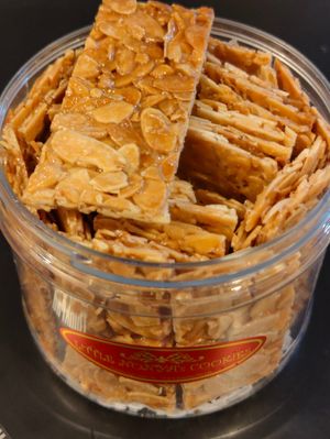Blissful Almond crisps at Little Nonya's Cookies & Cuisine in Central Singapore