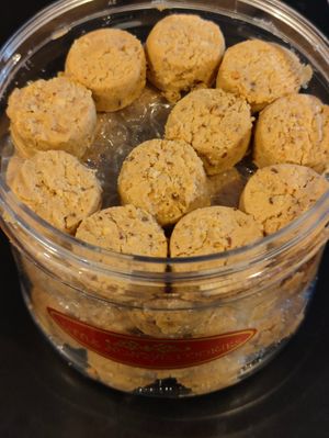 Peanut cookies, suitable for vegans. at Little Nonya's Cookies & Cuisine in Central Singapore