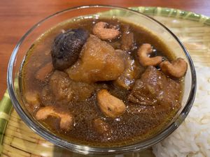 The main dish  at Little Nonya's Cookies & Cuisine in Central Singapore