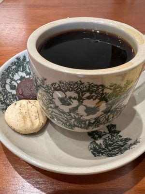 Very fragrant local Kopi   at Little Nonya's Cookies & Cuisine in Central Singapore