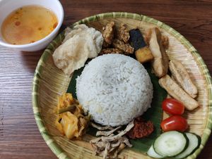 Nasi Lemak at Little Nonya's Cookies & Cuisine in Central Singapore