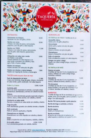  at Taquería del Sur in Badajoz