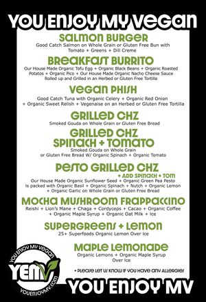   at YEMVegan in Vineyard Haven